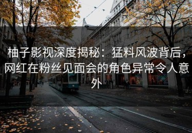 柚子影视深度揭秘：猛料风波背后，网红在粉丝见面会的角色异常令人意外